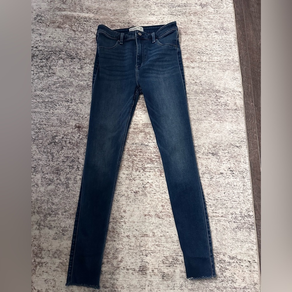 Abercrombie & Fitch Dark Blue Skinny Jeans